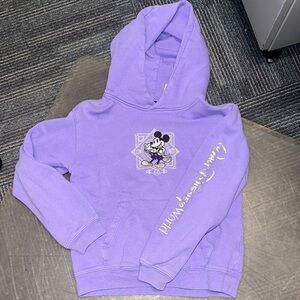 Disney “100 years” anniversary hoodie/Purple Hoodie with Character  Graphic